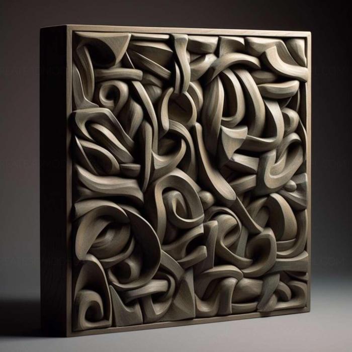 نموذج ثلاثي الأبعاد لآلة CNC 3D Art 